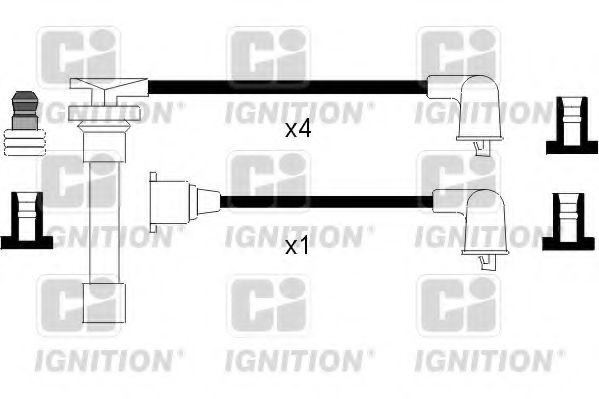 QUINTON HAZELL XC1109 Комплект проводов зажигания для HONDA PRELUDE III (Хонда Прэлудэ 3) QUINTON HAZELL XC1109 Комплект проводов зажигания для HONDA PRELUDE III (Хонда Прэлудэ 3)