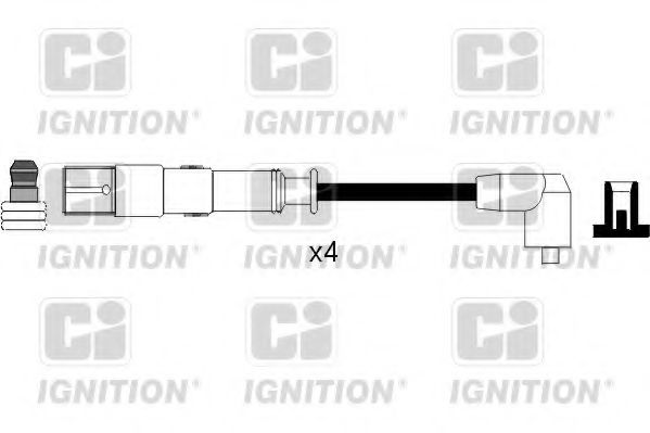 QUINTON HAZELL XC1114 Комплект проводов зажигания для SEAT ALTEA (Сеат Алтэа) QUINTON HAZELL XC1114 Комплект проводов зажигания для SEAT ALTEA (Сеат Алтэа)