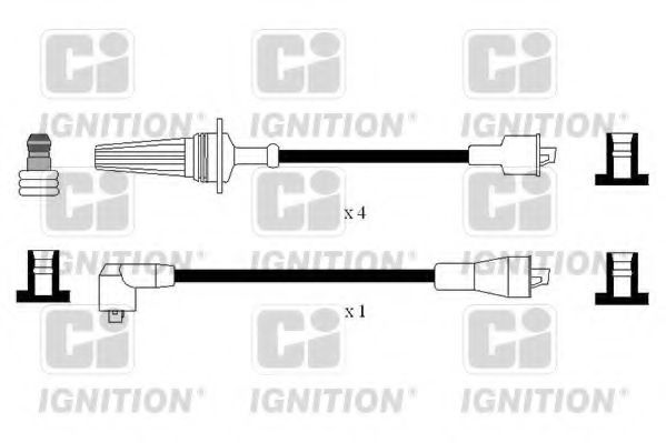 QUINTON HAZELL XC1139 Комплект проводов зажигания для PEUGEOT 205 II (Пежо 205 2) QUINTON HAZELL XC1139 Комплект проводов зажигания для PEUGEOT 205 II (Пежо 205 2)