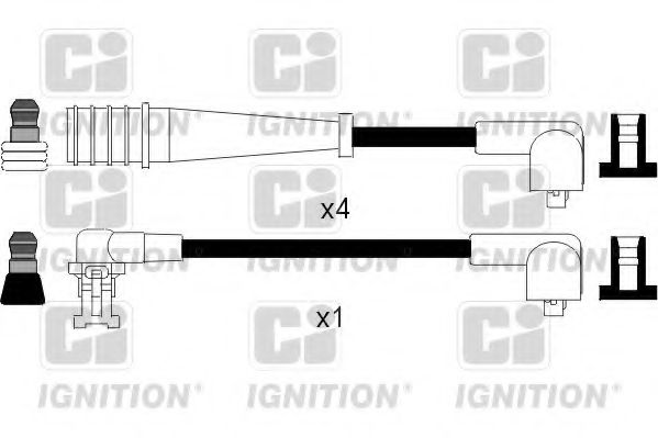 QUINTON HAZELL XC145 Комплект проводов зажигания для RENAULT ESPACE I (Рено Эспаcэ и) QUINTON HAZELL XC145 Комплект проводов зажигания для RENAULT ESPACE I (Рено Эспаcэ и)