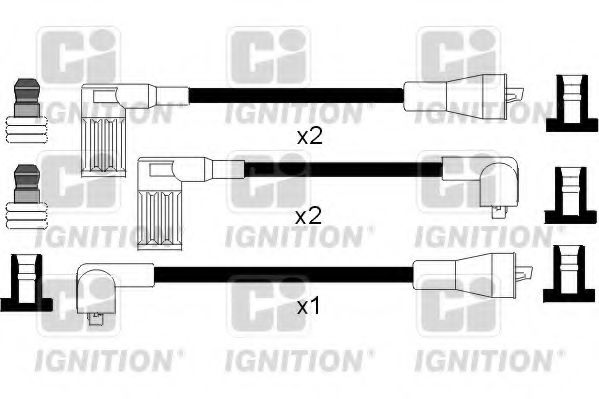 QUINTON HAZELL XC182 Комплект проводов зажигания для FIAT TEMPRA (Фиат Тэмпра) QUINTON HAZELL XC182 Комплект проводов зажигания для FIAT TEMPRA (Фиат Тэмпра)