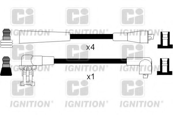 QUINTON HAZELL XC315 Комплект проводов зажигания для RENAULT SUPER 5 (Рено Супэр 5) QUINTON HAZELL XC315 Комплект проводов зажигания для RENAULT SUPER 5 (Рено Супэр 5)