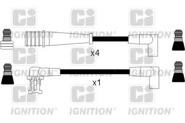 QUINTON HAZELL XC318 Комплект проводов зажигания для RENAULT SAFRANE (Рено Сафранэ) QUINTON HAZELL XC318 Комплект проводов зажигания для RENAULT SAFRANE (Рено Сафранэ)