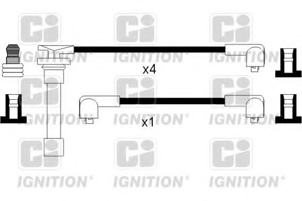 QUINTON HAZELL XC357 Комплект проводов зажигания для NISSAN PRIMERA (Ниссан Примера) QUINTON HAZELL XC357 Комплект проводов зажигания для NISSAN PRIMERA (Ниссан Примера)