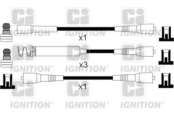 QUINTON HAZELL XC562 Комплект проводов зажигания для OPEL OMEGA A (Опель Омэга а) QUINTON HAZELL XC562 Комплект проводов зажигания для OPEL OMEGA A (Опель Омэга а)