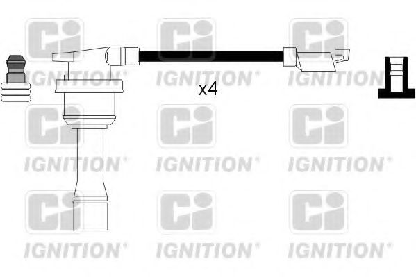 QUINTON HAZELL XC678 Комплект проводов зажигания для MITSUBISHI GALANT IV (Митсубиши/митсубиси Галант иv) QUINTON HAZELL XC678 Комплект проводов зажигания для MITSUBISHI GALANT IV (Митсубиши/митсубиси Галант иv)