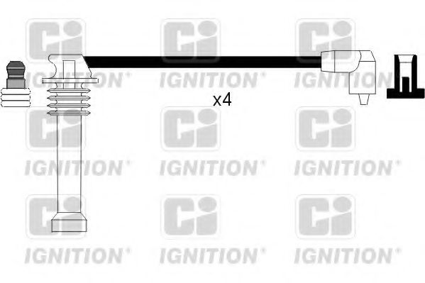 QUINTON HAZELL XC710 Комплект проводов зажигания для FORD (Форд) QUINTON HAZELL XC710 Комплект проводов зажигания для FORD (Форд)