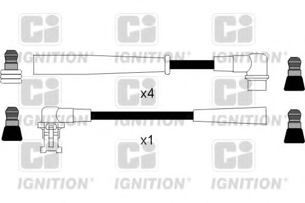 QUINTON HAZELL XC762 Комплект проводов зажигания для RENAULT MEGANE I (Рено Меган 1) QUINTON HAZELL XC762 Комплект проводов зажигания для RENAULT MEGANE I (Рено Меган 1)