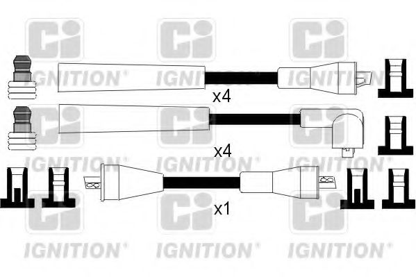 QUINTON HAZELL XC782 Комплект проводов зажигания для ROVER 2000-3500 (Ровер 2000-3500) QUINTON HAZELL XC782 Комплект проводов зажигания для ROVER 2000-3500 (Ровер 2000-3500)