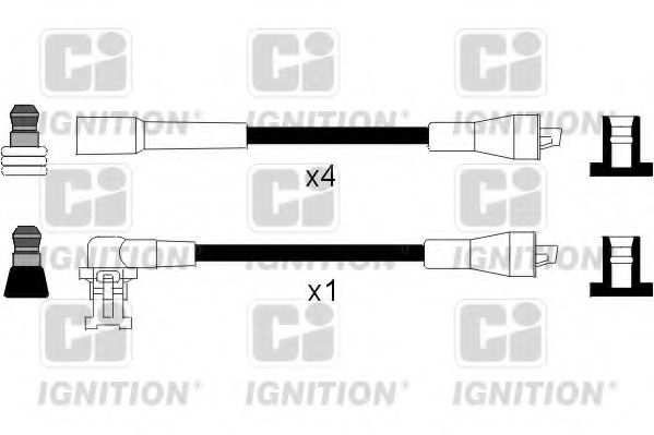 QUINTON HAZELL XC800 Комплект проводов зажигания для RENAULT MASTER I (Рено Мастэр и) QUINTON HAZELL XC800 Комплект проводов зажигания для RENAULT MASTER I (Рено Мастэр и)