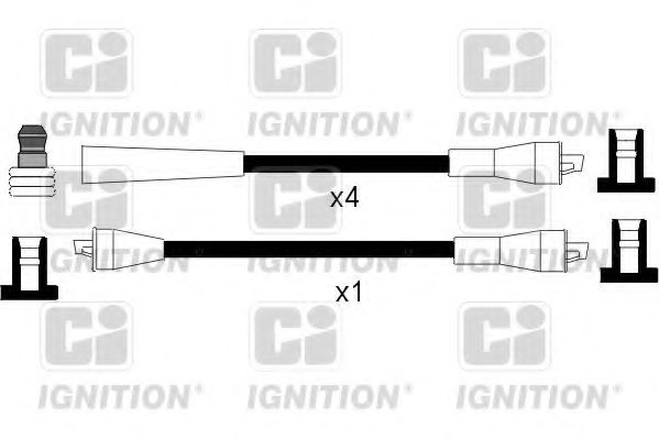 QUINTON HAZELL XC802 Комплект проводов зажигания для RENAULT ALLIANCE (Рено Аллианcэ) QUINTON HAZELL XC802 Комплект проводов зажигания для RENAULT ALLIANCE (Рено Аллианcэ)