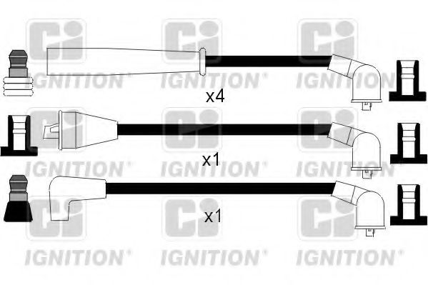 QUINTON HAZELL XC867 Комплект проводов зажигания для KIA MENTOR (Киа Мэнтор) QUINTON HAZELL XC867 Комплект проводов зажигания для KIA MENTOR (Киа Мэнтор)