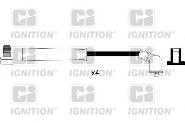 QUINTON HAZELL XC919 Комплект проводов зажигания для MAZDA 323 F/P VI (Мазда 323 ф/п vи) QUINTON HAZELL XC919 Комплект проводов зажигания для MAZDA 323 F/P VI (Мазда 323 ф/п vи)