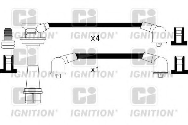 QUINTON HAZELL XC943 Комплект проводов зажигания для TOYOTA COROLLA SPRINTER (Тойота/тоета Cоролла спринтэр) QUINTON HAZELL XC943 Комплект проводов зажигания для TOYOTA COROLLA SPRINTER (Тойота/тоета Cоролла спринтэр)