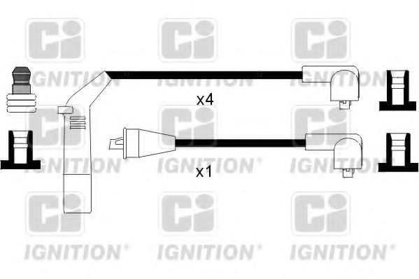 QUINTON HAZELL XC985 Комплект проводов зажигания для VOLKSWAGEN LT 28-35 I (Фольксваген Лт 28-35 и) QUINTON HAZELL XC985 Комплект проводов зажигания для VOLKSWAGEN LT 28-35 I (Фольксваген Лт 28-35 и)