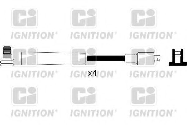 QUINTON HAZELL XC994 Комплект проводов зажигания для MAZDA 323 P V (Мазда 323 пв) QUINTON HAZELL XC994 Комплект проводов зажигания для MAZDA 323 P V (Мазда 323 пв)