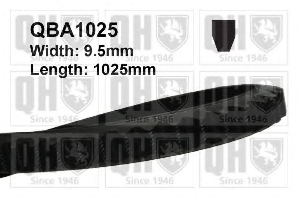 QUINTON HAZELL QBA1025 Клиновой ремень для LAND-ROVER (Ланд-ровер) QUINTON HAZELL QBA1025 Клиновой ремень для LAND-ROVER (Ланд-ровер)