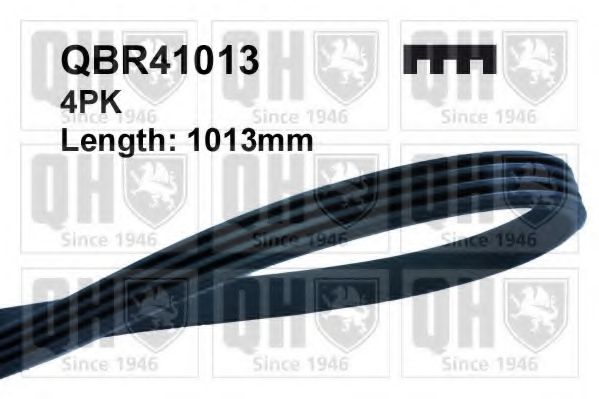 QUINTON HAZELL QBR41013 Поликлиновой ремень для KIA MENTOR (Киа Мэнтор) QUINTON HAZELL QBR41013 Поликлиновой ремень для KIA MENTOR (Киа Мэнтор)