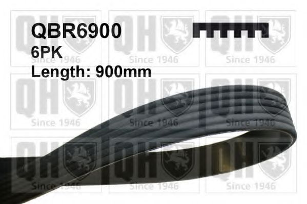 QUINTON HAZELL QBR6900 Поликлиновой ремень для SEAT ALTEA (Сеат Алтэа) QUINTON HAZELL QBR6900 Поликлиновой ремень для SEAT ALTEA (Сеат Алтэа)