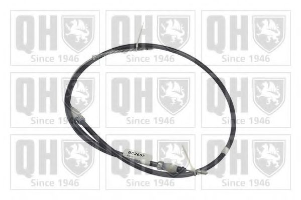 QUINTON HAZELL BC2667 Трос, стояночная тормозная система для PEUGEOT 106 II (Пежо 106 2) QUINTON HAZELL BC2667 Трос, стояночная тормозная система для PEUGEOT 106 II (Пежо 106 2)