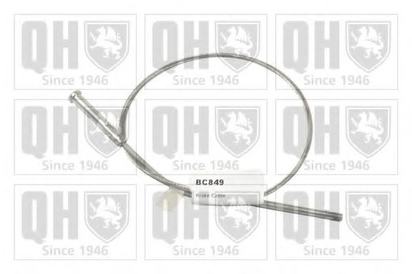 QUINTON HAZELL BC849 Трос, стояночная тормозная система для ROVER (Ровер) QUINTON HAZELL BC849 Трос, стояночная тормозная система для ROVER (Ровер)