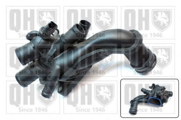 QUINTON HAZELL QTH665K Термостат, охлаждающая жидкость для PEUGEOT 207 (Пежо 207) QUINTON HAZELL QTH665K Термостат, охлаждающая жидкость для PEUGEOT 207 (Пежо 207)