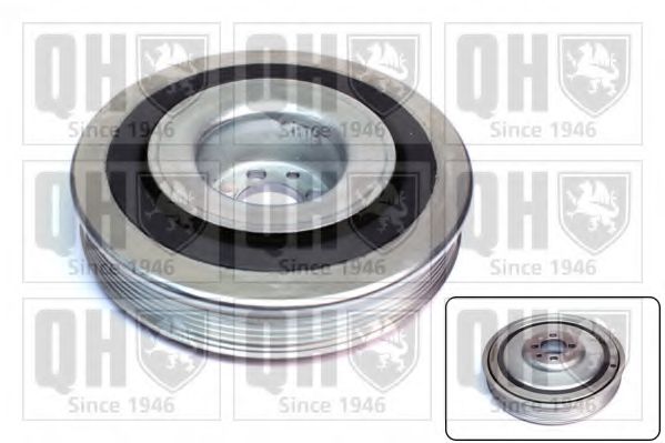 QUINTON HAZELL QCD127 Ременный шкив, коленчатый вал для FIAT CROMA (Фиат Cрома) QUINTON HAZELL QCD127 Ременный шкив, коленчатый вал для FIAT CROMA (Фиат Cрома)
