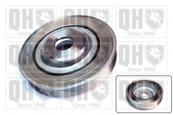 QUINTON HAZELL QCD128 Ременный шкив, коленчатый вал для PEUGEOT 407 (Пежо 407) QUINTON HAZELL QCD128 Ременный шкив, коленчатый вал для PEUGEOT 407 (Пежо 407)