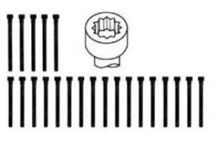 GOETZE 22-26074B Комплект болтов головки цилидра 