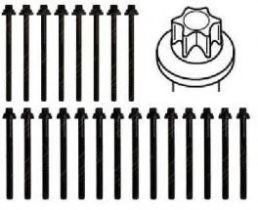 GOETZE 22-15017B Комплект болтов головки цилидра 