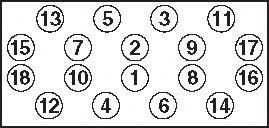 GOETZE 22-70010B Комплект болтов головки цилидра 