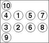 GOETZE 22-29015B Комплект болтов головки цилидра 