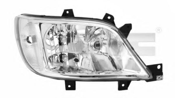 TYC 20-0526-15-2 Основная фара для MERCEDES-BENZ SPRINTER 4-T (Мэрcэдэс-бэнз Спринтэр 4-т) TYC 20-0526-15-2 Основная фара для MERCEDES-BENZ SPRINTER 4-T (Мэрcэдэс-бэнз Спринтэр 4-т)