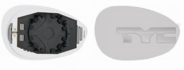 TYC 309-0068-1 Зеркальное стекло, наружное зеркало для FIAT PUNTO (Фиат Пунто) TYC 309-0068-1 Зеркальное стекло, наружное зеркало для FIAT PUNTO (Фиат Пунто)