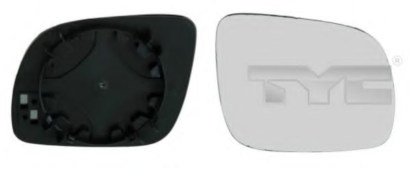 TYC 337-0013-1 Зеркальное стекло, наружное зеркало для SEAT AROSA (Сеат Ароса) TYC 337-0013-1 Зеркальное стекло, наружное зеркало для SEAT AROSA (Сеат Ароса)