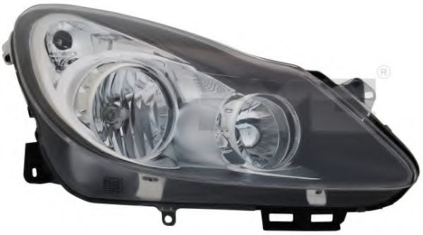 TYC 20-1195-05-2 Основная фара для OPEL CORSA D (Опель Корса д) TYC 20-1195-05-2 Основная фара для OPEL CORSA D (Опель Корса д)