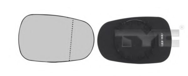 TYC 324-0026-1 Зеркальное стекло, наружное зеркало для RENAULT MEGANE SCENIC (Рено Меган сценик) TYC 324-0026-1 Зеркальное стекло, наружное зеркало для RENAULT MEGANE SCENIC (Рено Меган сценик)