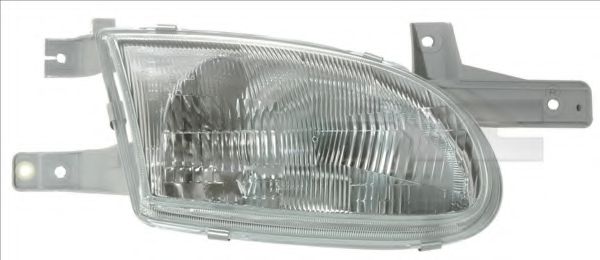 TYC 20-0178000 Основная фара для HYUNDAI EXCEL (Хендай Эxcэл) TYC 20-0178000 Основная фара для HYUNDAI EXCEL (Хендай Эxcэл)