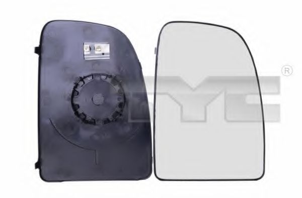 TYC 309-0076-1 Зеркальное стекло, наружное зеркало для PEUGEOT MANAGER (Пежо Манагэр) TYC 309-0076-1 Зеркальное стекло, наружное зеркало для PEUGEOT MANAGER (Пежо Манагэр)