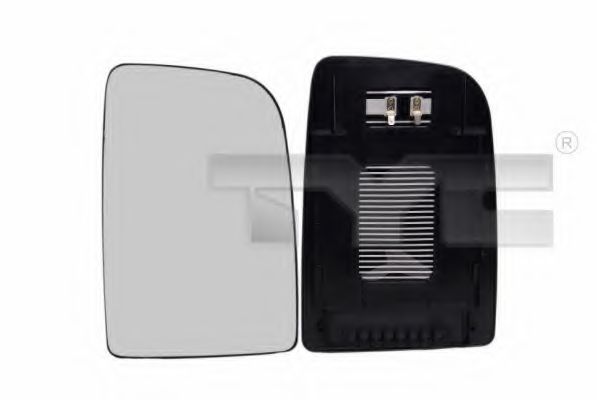 TYC 321-0106-1 Зеркальное стекло, наружное зеркало для VOLKSWAGEN (Фольксваген) TYC 321-0106-1 Зеркальное стекло, наружное зеркало для VOLKSWAGEN (Фольксваген)