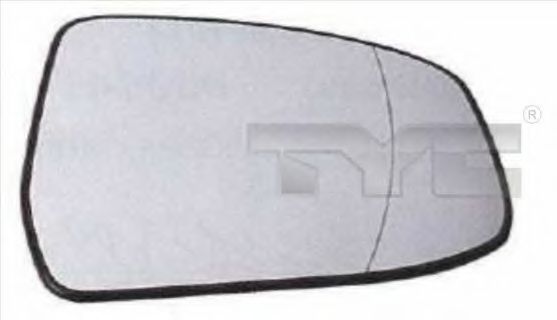 TYC 310-0118-1 Зеркальное стекло, наружное зеркало для FORD FOCUS III (Форд Фокус 3) TYC 310-0118-1 Зеркальное стекло, наружное зеркало для FORD FOCUS III (Форд Фокус 3)