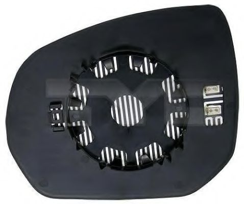 TYC 305-0124-1 Зеркальное стекло, наружное зеркало для PEUGEOT 3008 (Пежо 3008) TYC 305-0124-1 Зеркальное стекло, наружное зеркало для PEUGEOT 3008 (Пежо 3008)