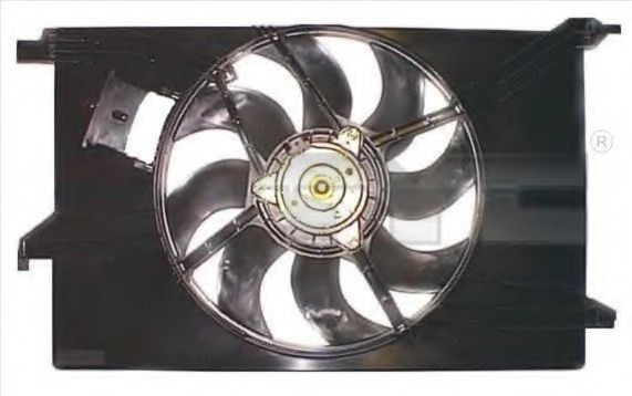 TYC 825-1024 Вентилятор, охлаждение двигателя для OPEL (Опель) TYC 825-1024 Вентилятор, охлаждение двигателя для OPEL (Опель)
