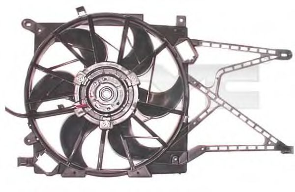 TYC 825-1017 Вентилятор, охлаждение двигателя для OPEL (Опель) TYC 825-1017 Вентилятор, охлаждение двигателя для OPEL (Опель)