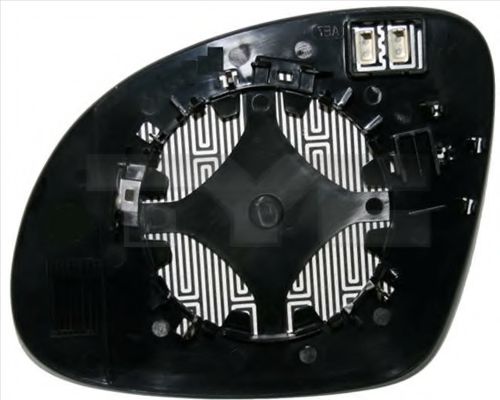 TYC 332-0050-1 Зеркальное стекло, наружное зеркало для VOLKSWAGEN TIGUAN (Фольксваген Тигуан) TYC 332-0050-1 Зеркальное стекло, наружное зеркало для VOLKSWAGEN TIGUAN (Фольксваген Тигуан)