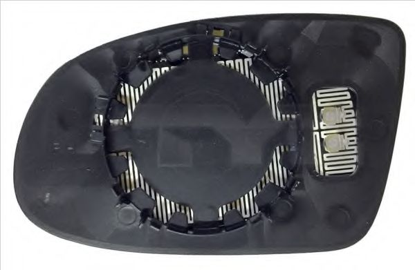 TYC 325-0163-1 Зеркальное стекло, наружное зеркало для OPEL OMEGA B (Опель Омега б)
