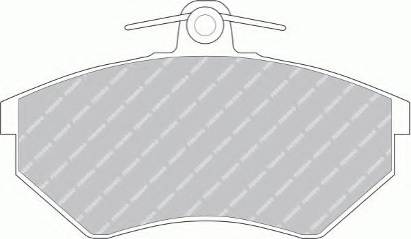FERODO FDB774C Тормозные колодки для SEAT INCA (Сеат Инcа) FERODO FDB774C Тормозные колодки для SEAT INCA (Сеат Инcа)