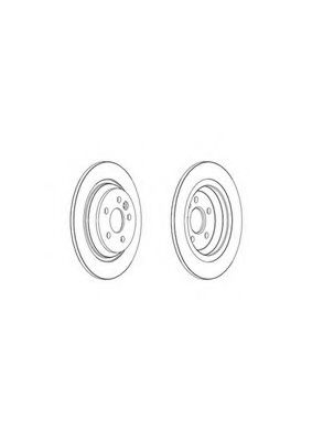 FERODO DDF1720-1 Тормозной диск для OPEL (Опель) FERODO DDF1720-1 Тормозной диск для OPEL (Опель)