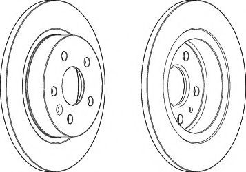 FERODO DDF1872-1 Тормозной диск для OPEL (Опель) FERODO DDF1872-1 Тормозной диск для OPEL (Опель)