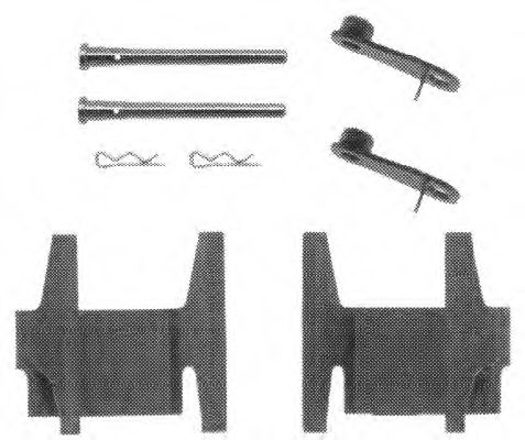 FERODO FBA513 Комплектующие, колодки дискового тормоза для CITROËN XM (CитроËн Хм) FERODO FBA513 Комплектующие, колодки дискового тормоза для CITROËN XM (CитроËн Хм)